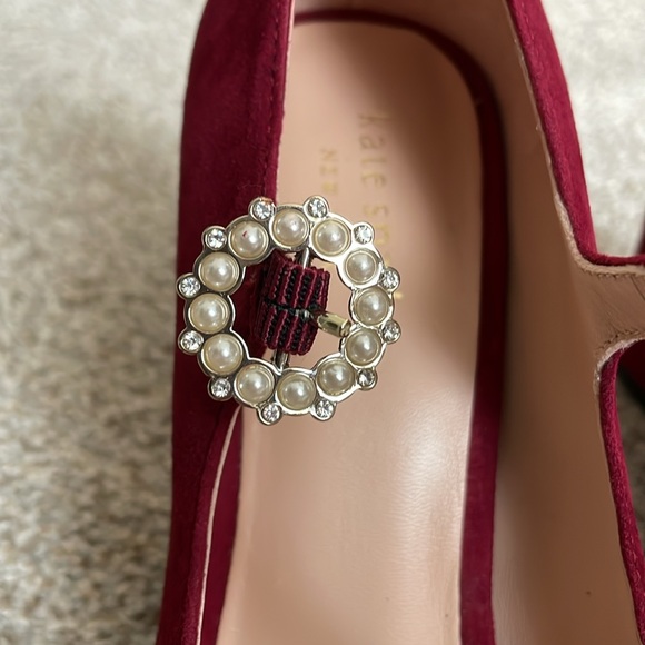 Mara Seude Mary Jane Pumps in Red Wine - Picture 11 of 15